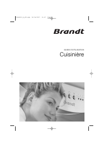 Mode d’emploi Brandt KG76WA1 Cuisinière