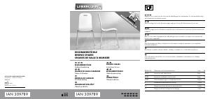 Instrukcja Livarno IAN 309789 Krzesło