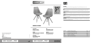 Manual Livarno IAN 324201 Chair