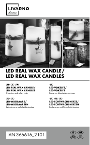 Bedienungsanleitung Livarno IAN 366616 LED kerze