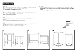 Mode d’emploi Livarno IAN 283539 Table d'appoint