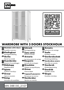 Manual Livarno IAN 388150 Stockholm Wardrobe