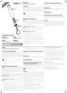 Mode d’emploi LivarnoLux IAN 276815 Lampe de poche