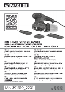 Manual Parkside IAN 391510 Delta Sander