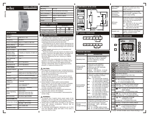 Handleiding Selec ATS2M1-1-16A-230V Schakelklok