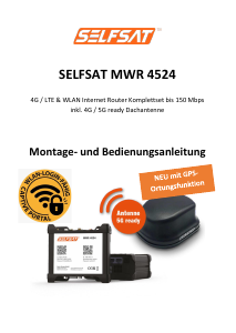 Bedienungsanleitung Selfsat MWR 4524 Router
