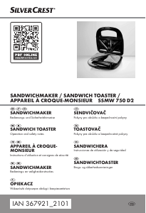 Mode d’emploi SilverCrest IAN 367921 Grill