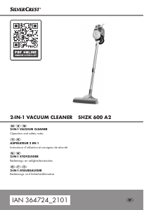 Manual SilverCrest IAN 364724 Vacuum Cleaner
