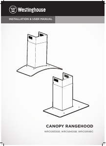 Manual Westinghouse WRCG940SB Cooker Hood