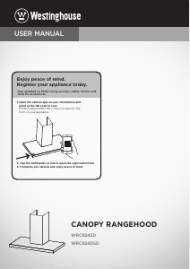 Manual Westinghouse WRC924DSD Cooker Hood