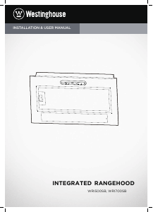 Handleiding Westinghouse WRI700SB Afzuigkap