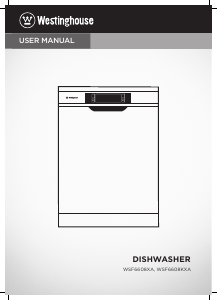 Manual Westinghouse WSF6608XA Dishwasher