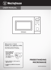 Manual Westinghouse WMF4505GA Microwave