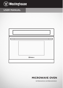 Manual Westinghouse WMB4425SC Microwave