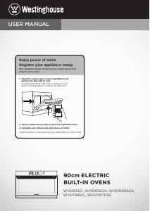 Manual Westinghouse WVE915DSCA Oven