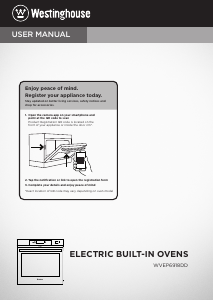 Manual Westinghouse WVEP6918DD Oven