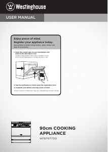 Manual Westinghouse WFEP9717DD Range