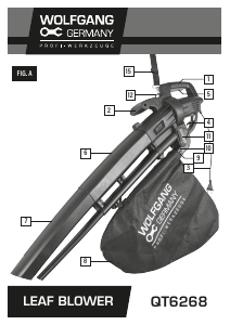 Handleiding Wolfgang QT6268 Bladblazer