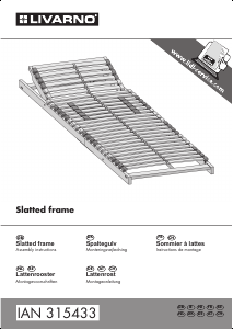 Mode d’emploi Livarno IAN 315433 Sommier à lattes