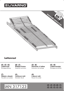 Instrukcja Livarno IAN 317123 Dno łóżka