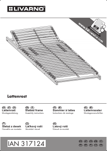 Mode d’emploi Livarno IAN 317124 Sommier à lattes