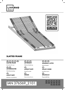 Brugsanvisning Livarno IAN 376569 Lamelbund