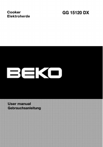 Manual BEKO GG 15120 DX PR Range