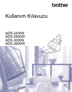 Kullanım kılavuzu Brother ADS-2800W Tarayıcı