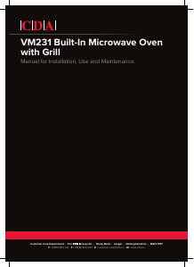 Handleiding CDA VM231BL Magnetron