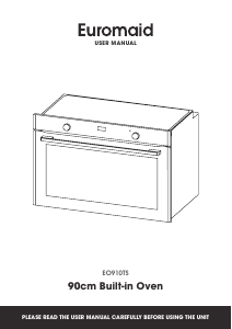 Manual Euromaid EO910TS Oven