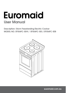 Handleiding Euromaid EFS54FC-SES Fornuis