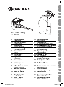 Manual Gardena ErgoJet 3000 Leaf Blower