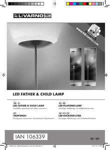 Handleiding LivarnoLux IAN 106339 Lamp