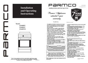 Manual Parmco FS600BG Range