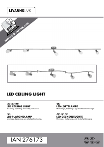 Handleiding LivarnoLux IAN 276173 Lamp