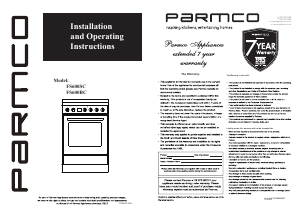 Manual Parmco FS600SC Range