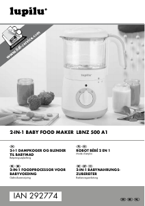 Mode d’emploi Lupilu IAN 292774 Robot de cuisine