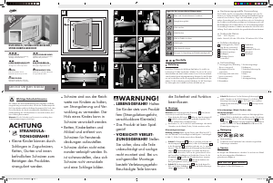 Manual de uso Meradiso IAN 302024 Estor enrollable