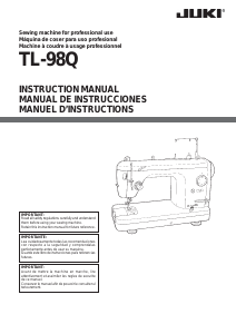 Manual Juki TL-98Q Sewing Machine