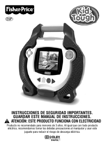Manual de uso Fisher-Price N6049pr Kid-Tough Reproductor DVD