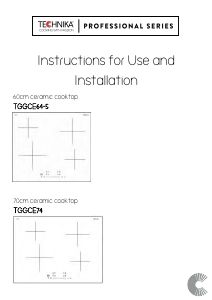 Manual Technika TGGCE64-5 Hob
