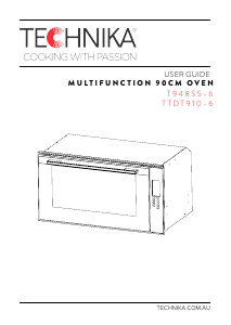 Manual Technika T948SS-6 Oven