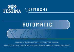 Manuale Festina F6848 Automatic Orologio da polso