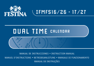 Manual Festina F16489 Chronograph Relógio de pulso