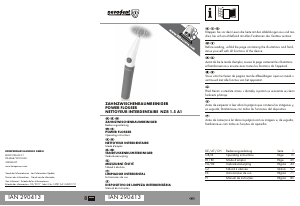 Manual de uso Nevadent IAN 290413 Irrigador bucal