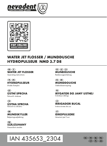 Mode d’emploi Nevadent IAN 435653 Hydropulseur