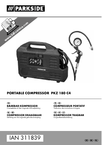 Handleiding Parkside IAN 311839 Compressor