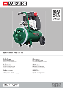 Brugsanvisning Parkside IAN 315462 Kompressor