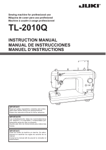 Manual Juki TL-2010Q Sewing Machine