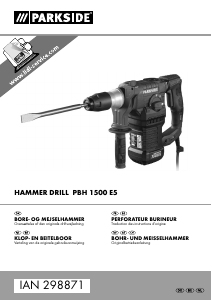 Handleiding Parkside IAN 298871 Breekhamer